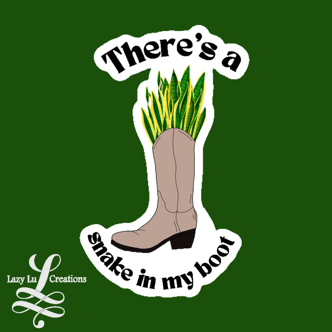 Snake in my boot