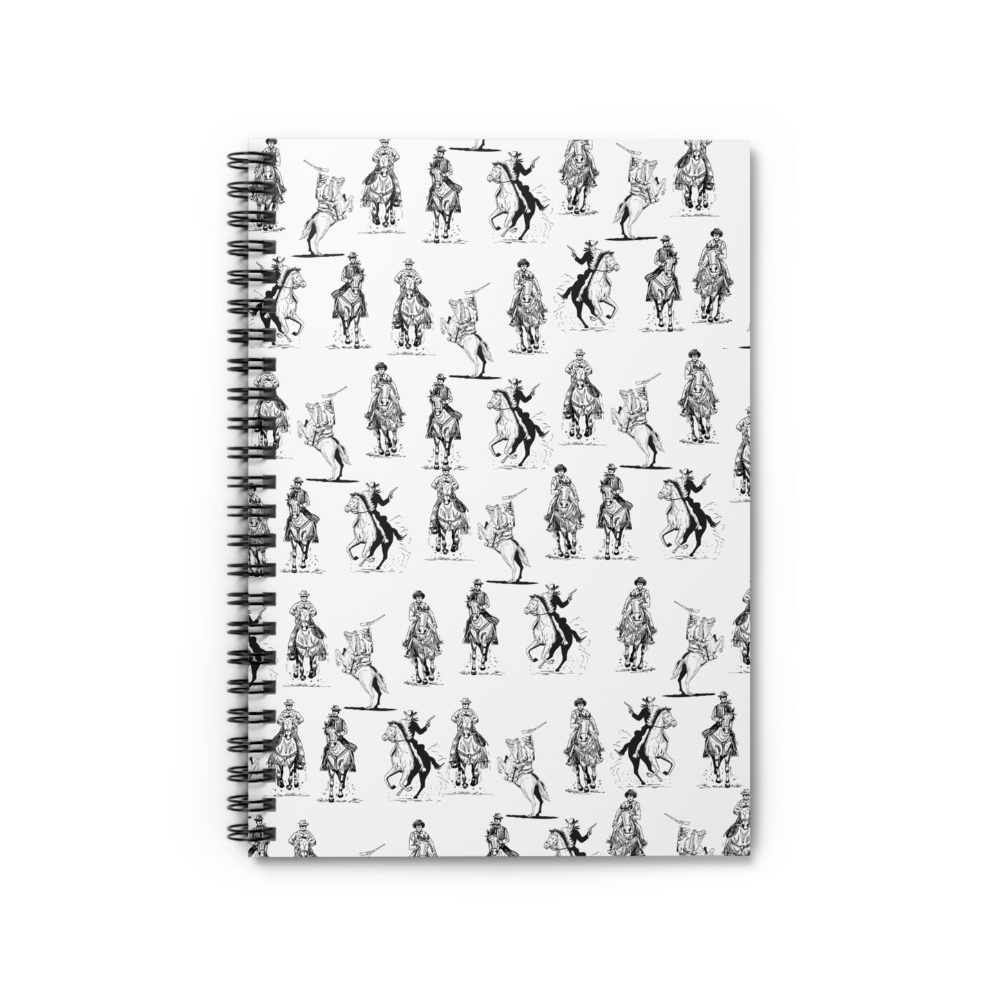 Western Doodle Spiral Notebook
