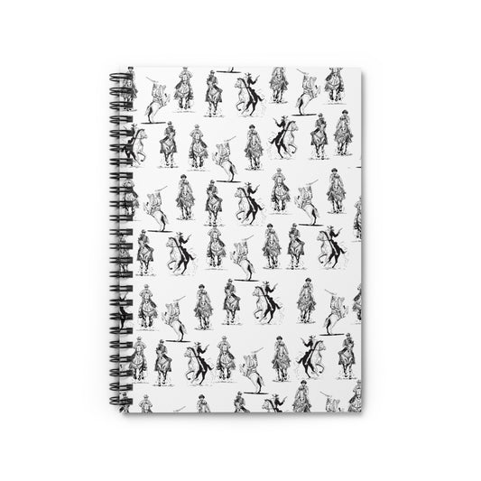 Western Doodle Spiral Notebook