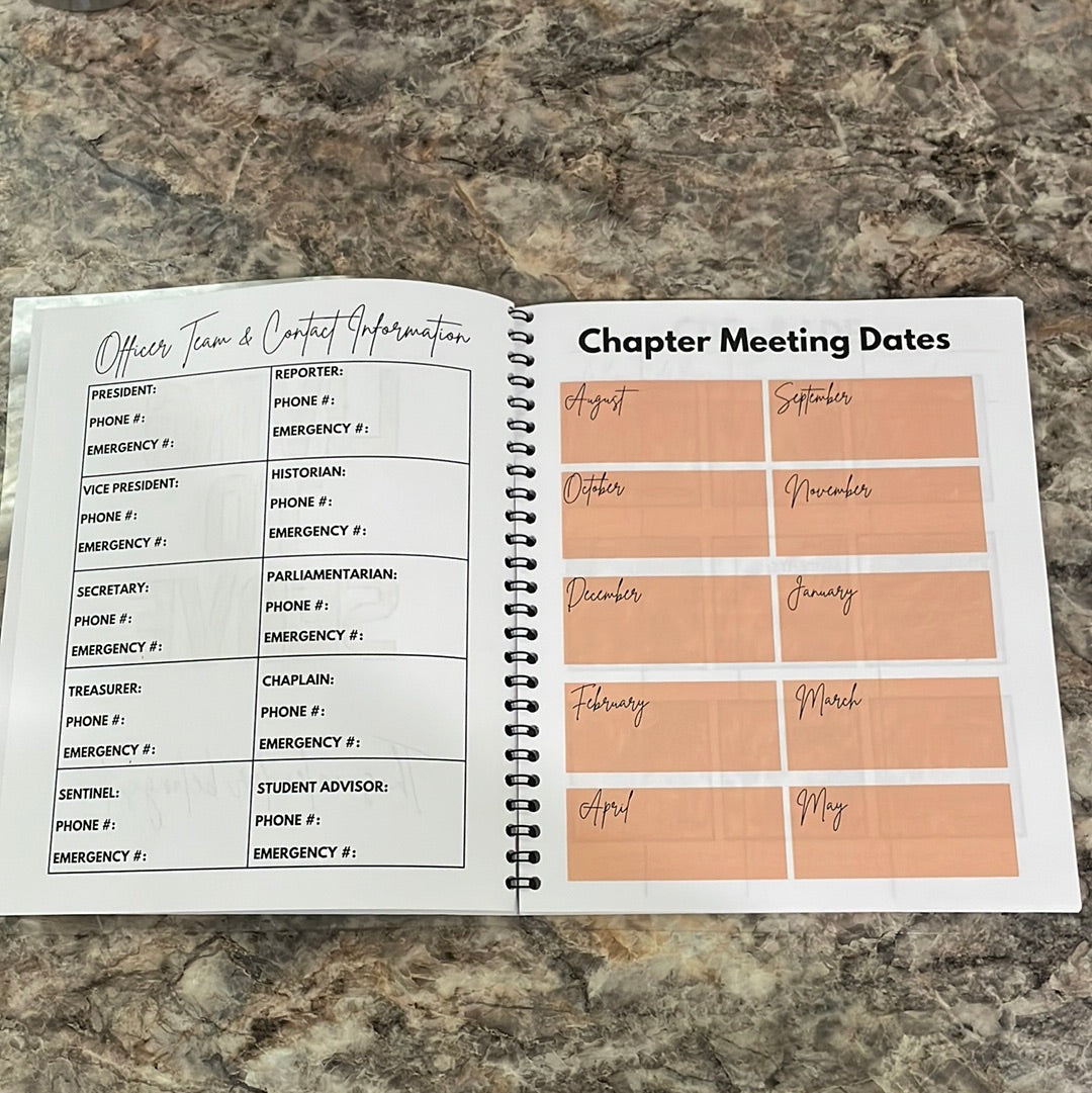 Ag Teacher Calendar
