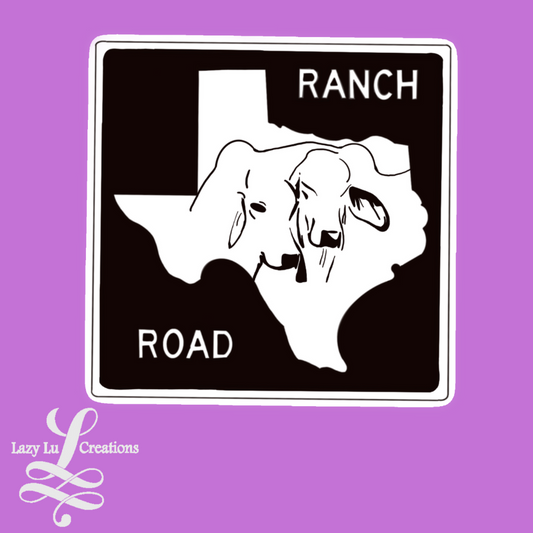 Ranch Road Sticker