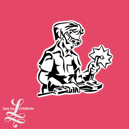 Woman Welder